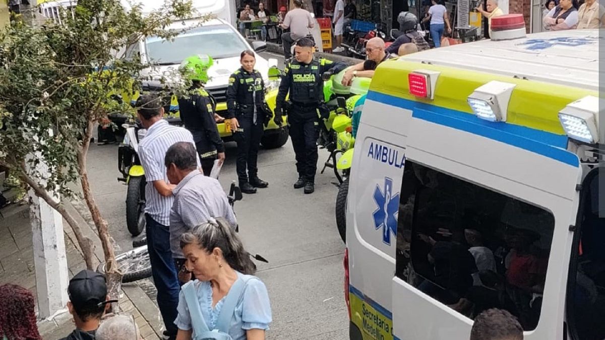 Niño atropellado durante piques ilegales en Medellín
