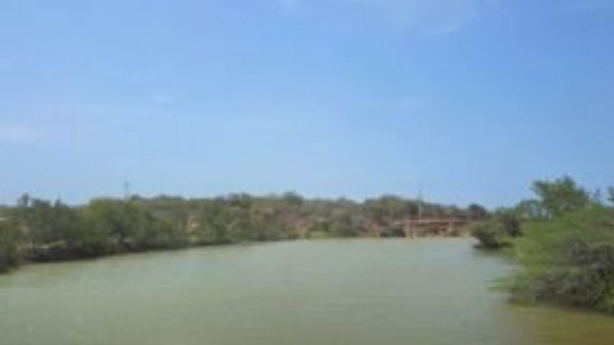 Arroyo Guerrero en La Guajira.