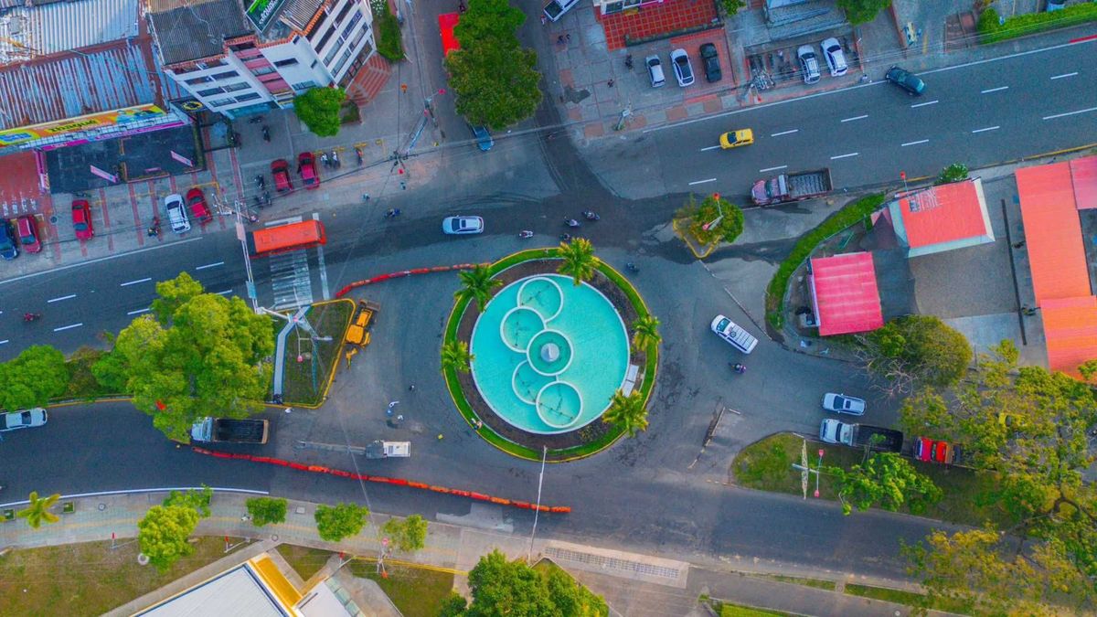 Cierre vial en la carrera Quinta, en Ibagué