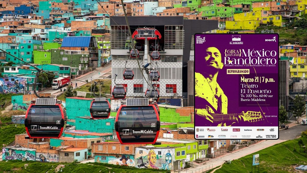 Concierto popular en Bogotá: México Bandolero prende la noche en El Ensueño