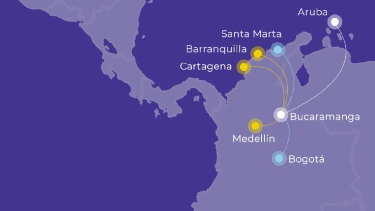 Bucaramanga ahora contará con 6 rutas de la aerolínea Wingo