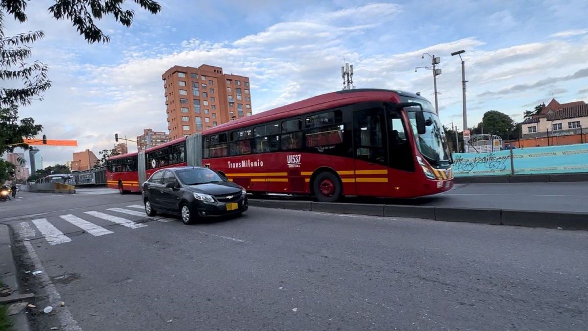 Transmilenio por la carrera Séptima