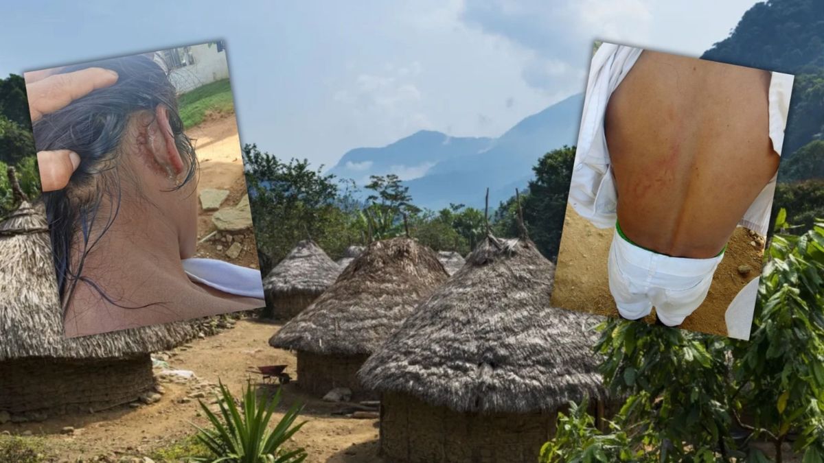 Indígenas Kogui desplazados por violencia