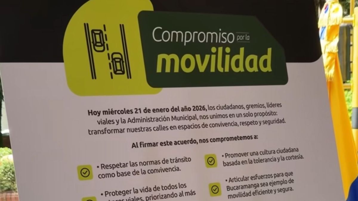 Se busca mejorar la movilidad en la capital santandereana