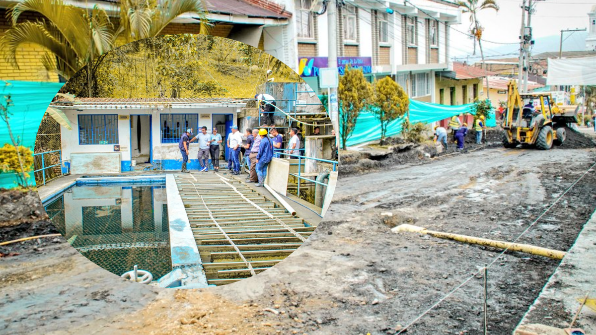 Rey mete billete en Nocaima arreglan vías y mejoran el agua