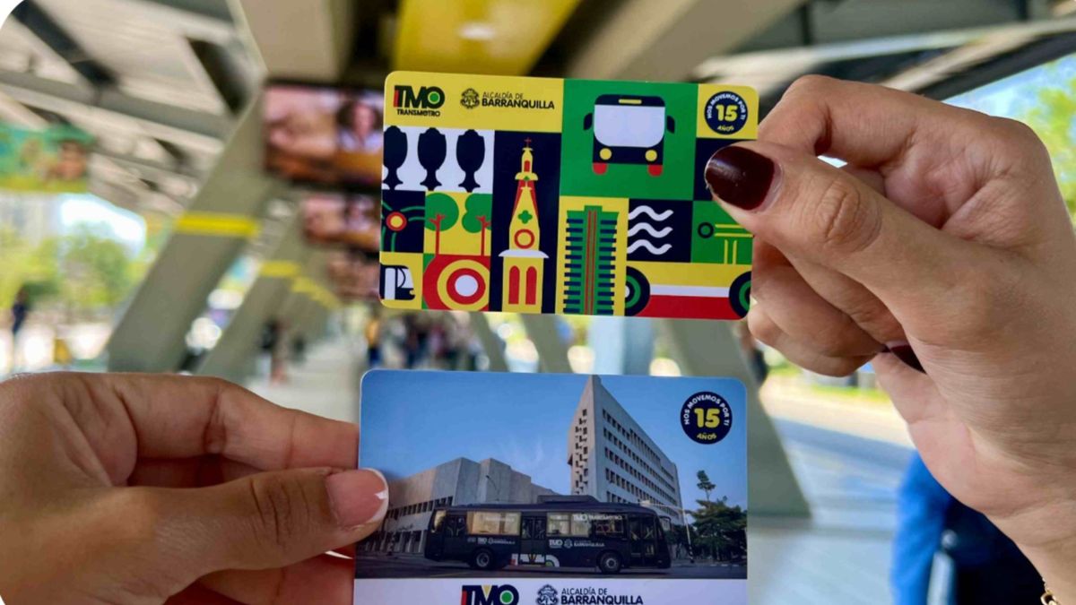 Tarjetas de Transmetro en Barranquilla