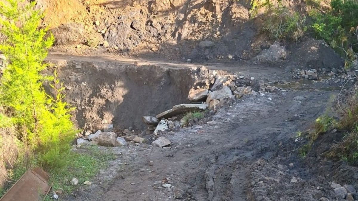 Vías en mal estado en Santander