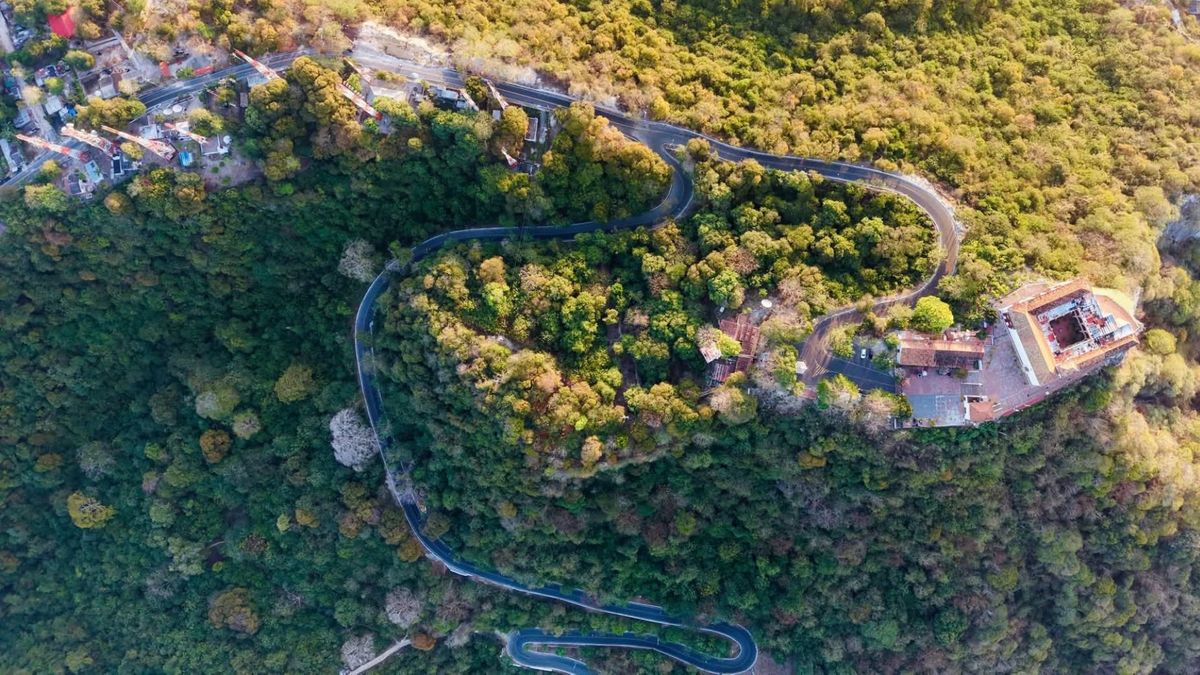 Foto de la vía Loma Fresca–La Popa en Cartagena