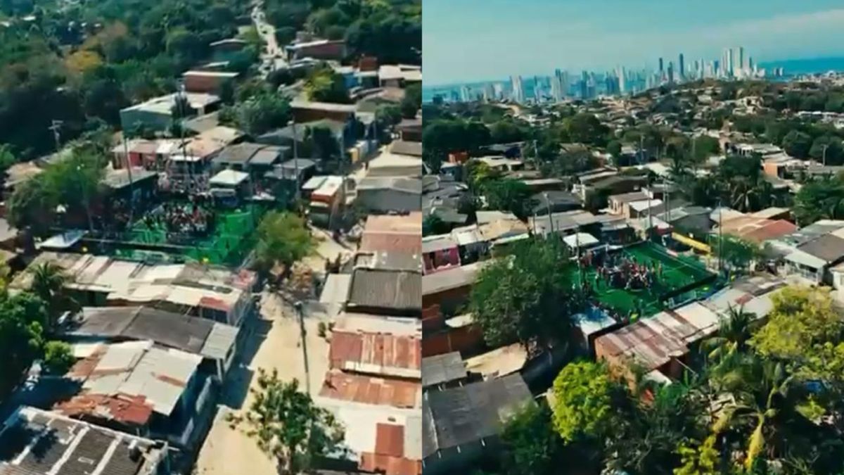 Barrio de Loma Fresca, en Cartagena