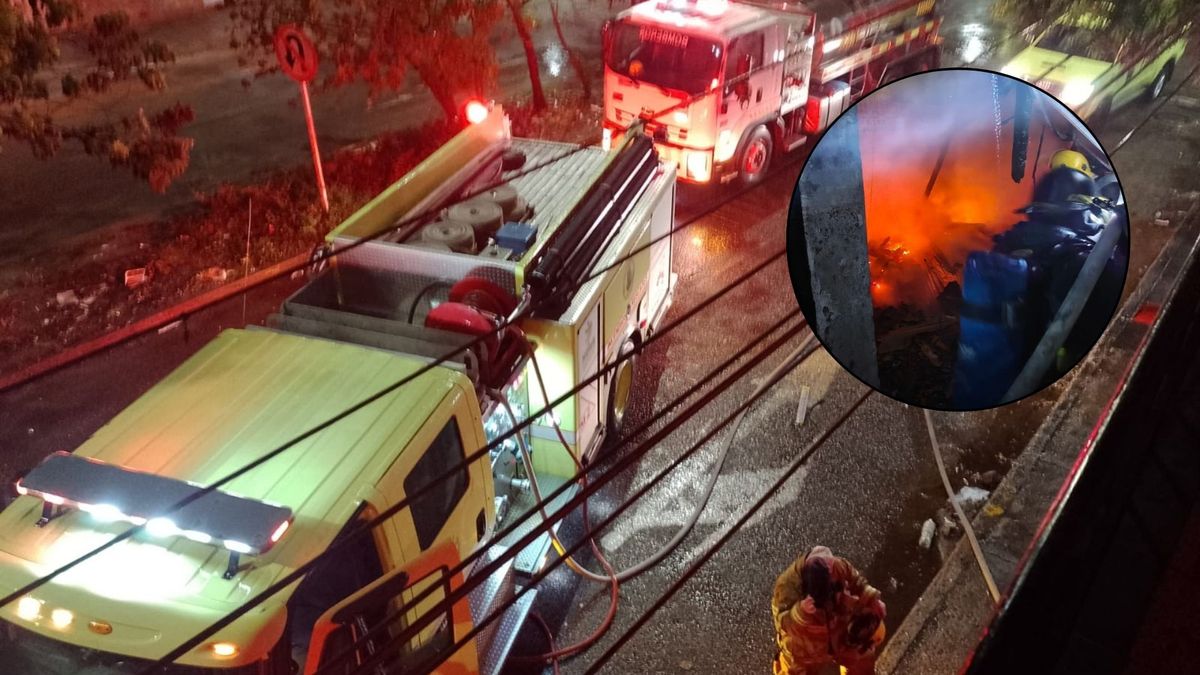 Incendio de hostal en Neiva
