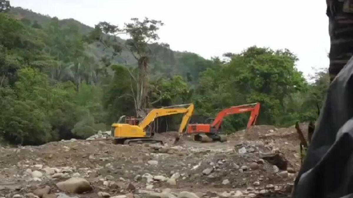 Desmantelan red de minería ilegal de Iván Mordisco en Tolima