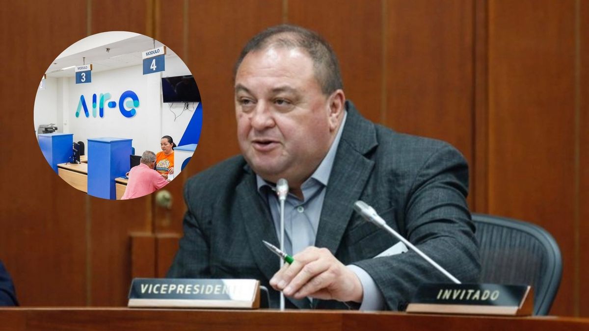 Nelson Vásquez, agente interventor de Air-e