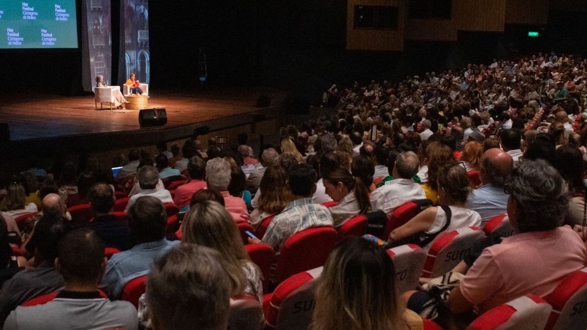 Foto de edición pasada de Hay Festival en Cartagena
