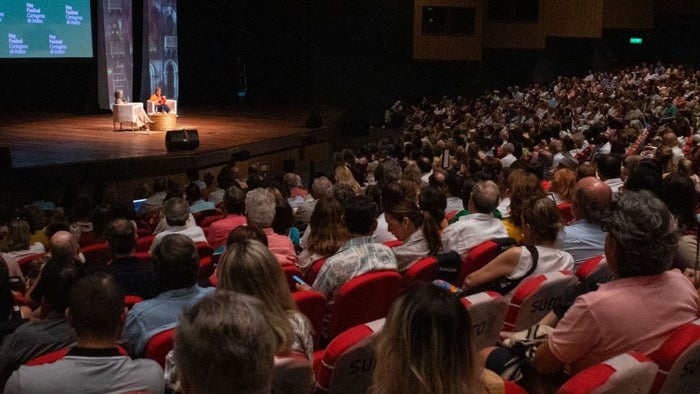 Foto de edición pasada de Hay Festival en Cartagena