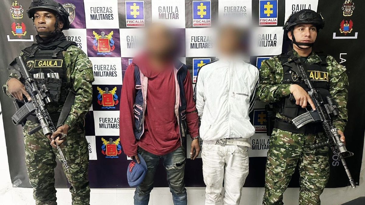 Capturados por sextorsión en Bogotá