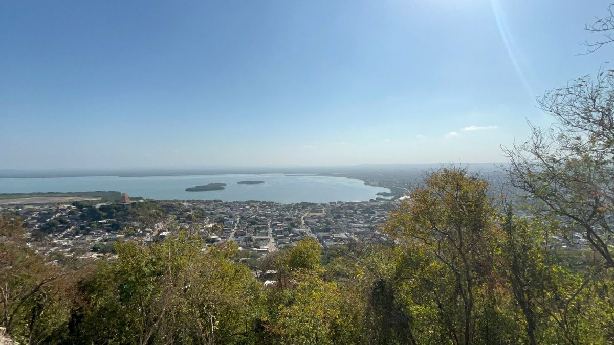 Vista desde el nuevo mirador del cerro de La Popa en Cartagena