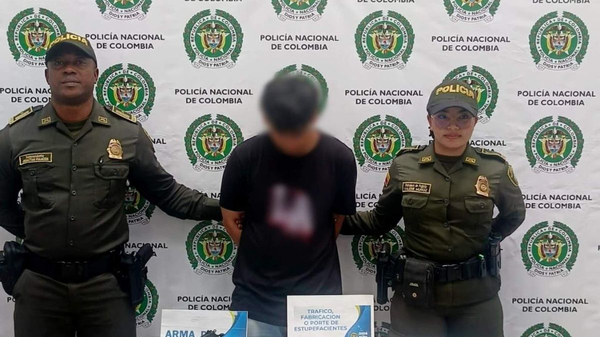 Captura en Santa Bárbara, Antioquia