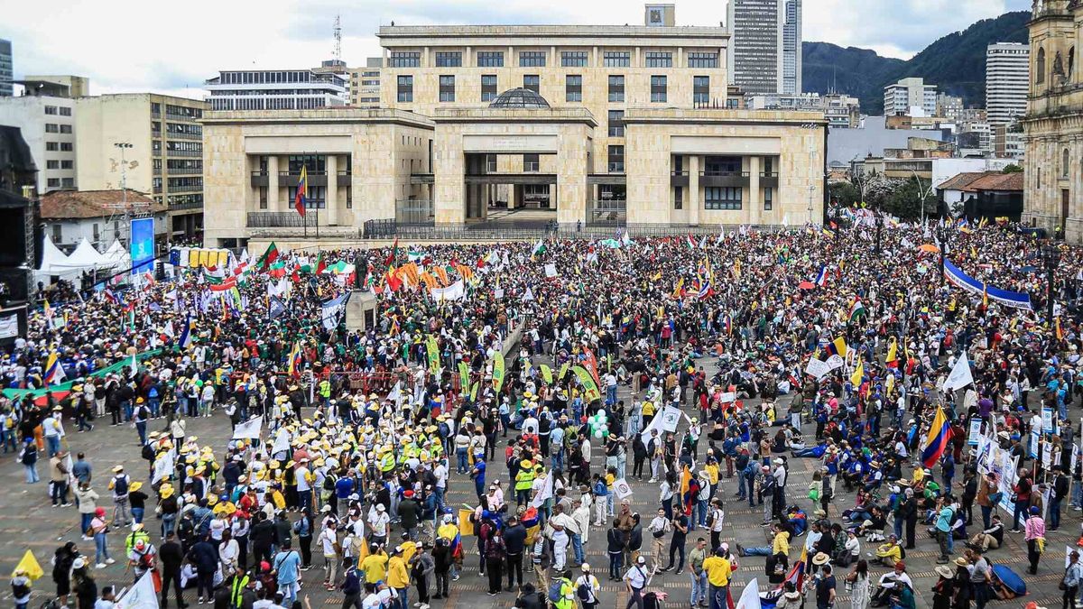 Marchas en Colombia