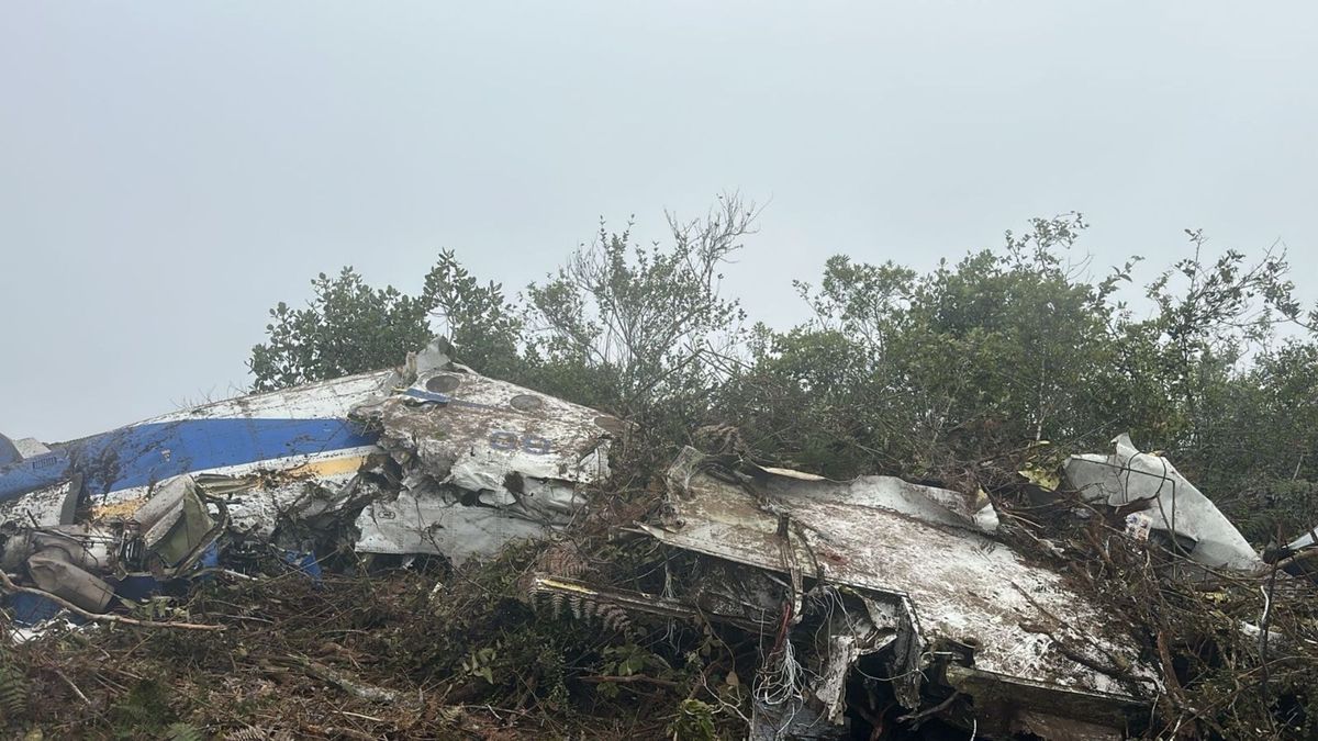 Avioneta de Satena accidentada en Norte de Santander