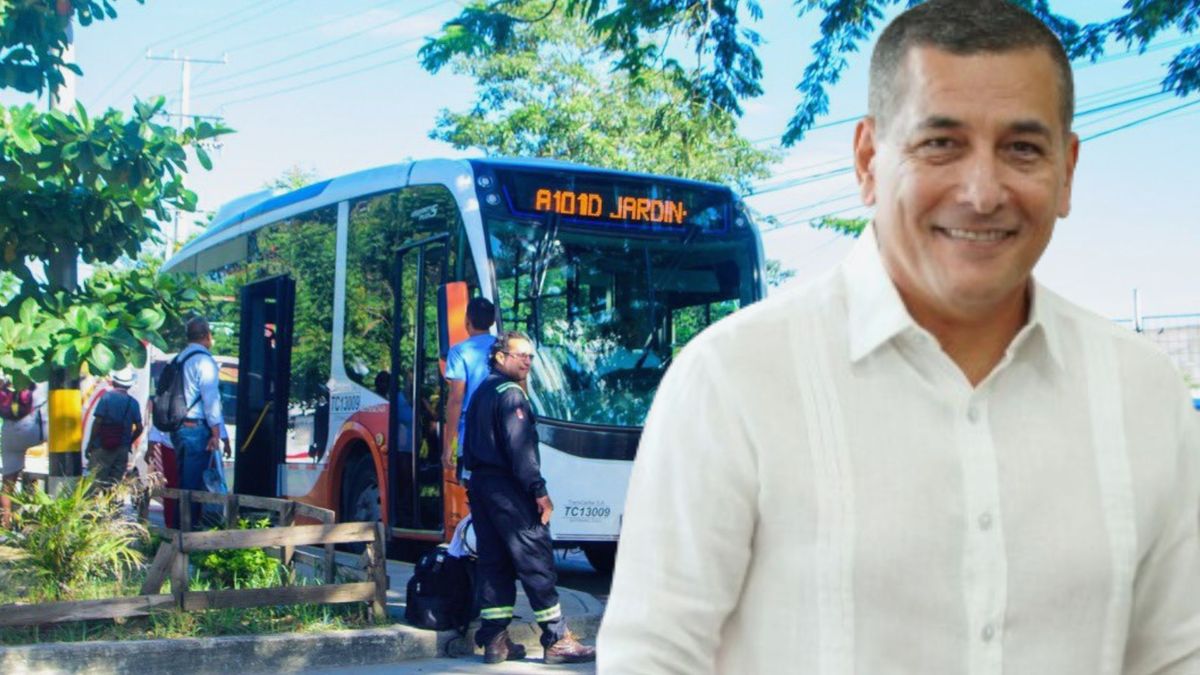 Bus de TransCaribe - Alcalde de Cartagena, Dumek Turbay