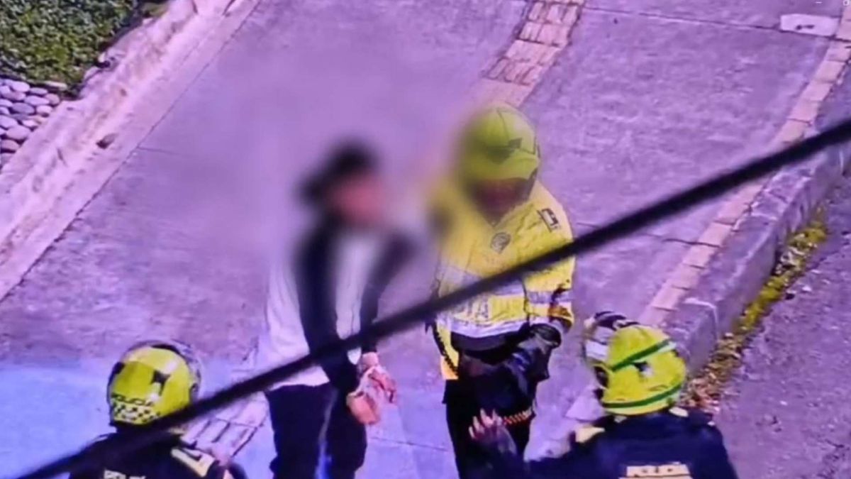 Presunto delincuente armado fue capturado en exclusivo sector de Medellín