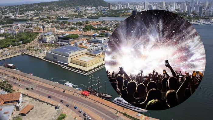 Panorámica de Cartagena - imagen de referencia de un concierto
