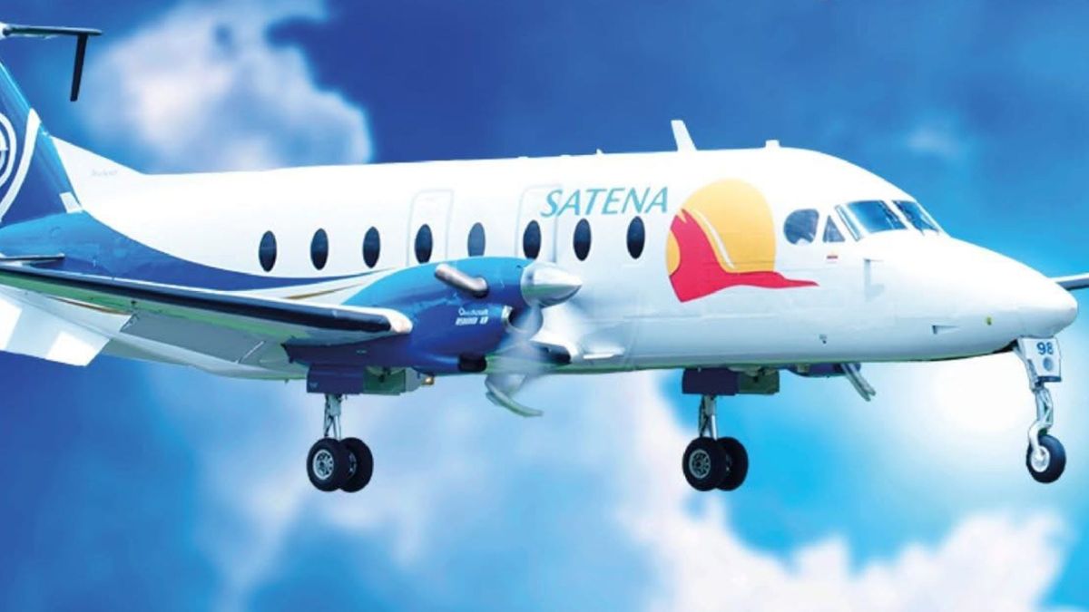 Avioneta de la aerolínea Satena