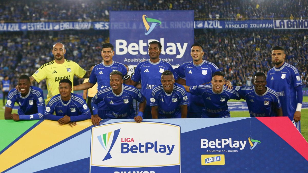 Jugadores de Millonarios en el 2026