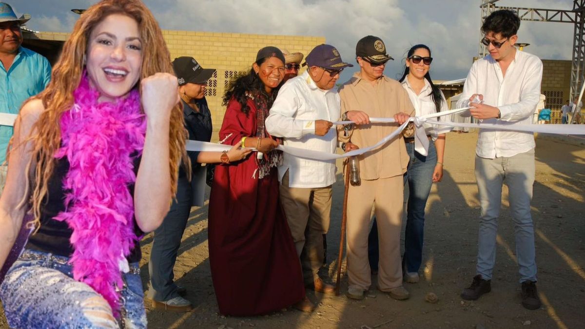 Nuevo colegio con ayuda de Shakira en la Guajira