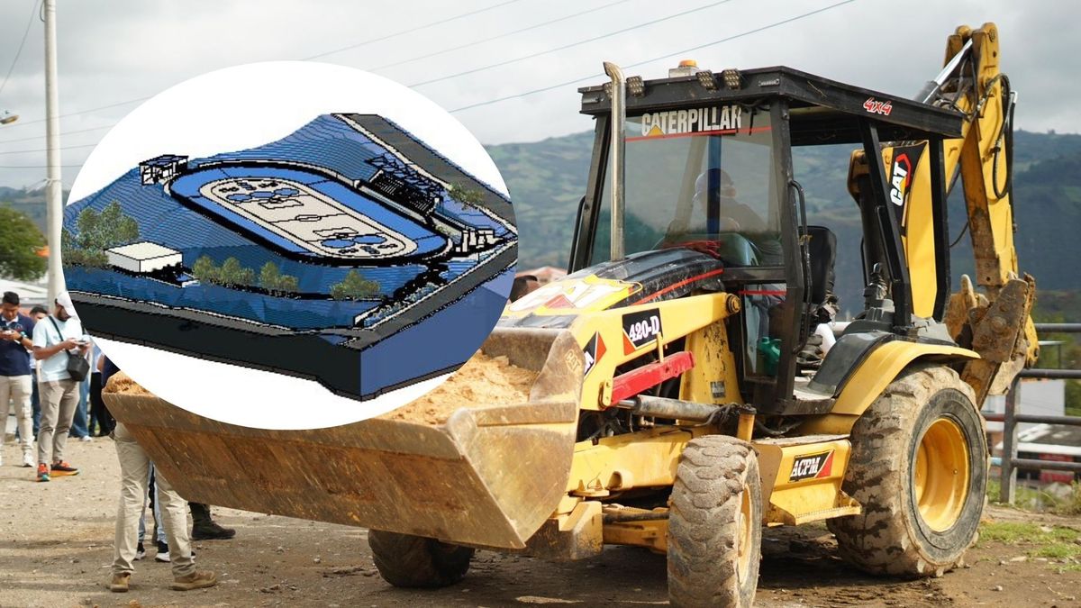 ¡De plaza de ganado a patinódromo! Inicia gran obra en Machetá