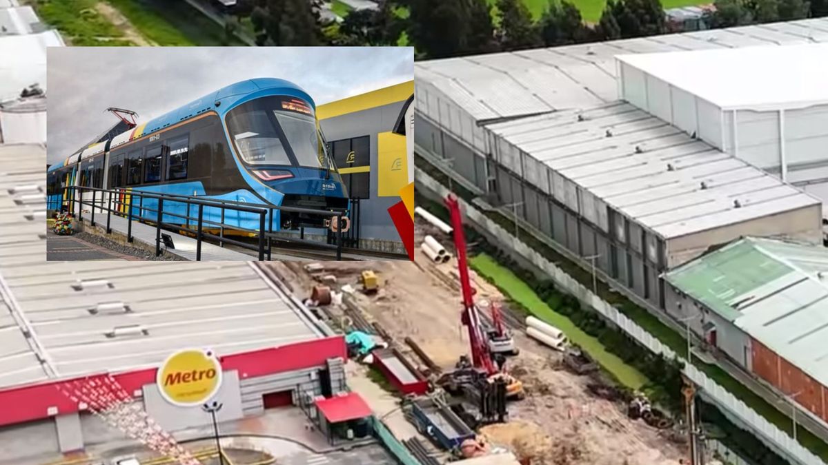 El tren volará sobre la vía en Mosquera y Funza estación elevada será única