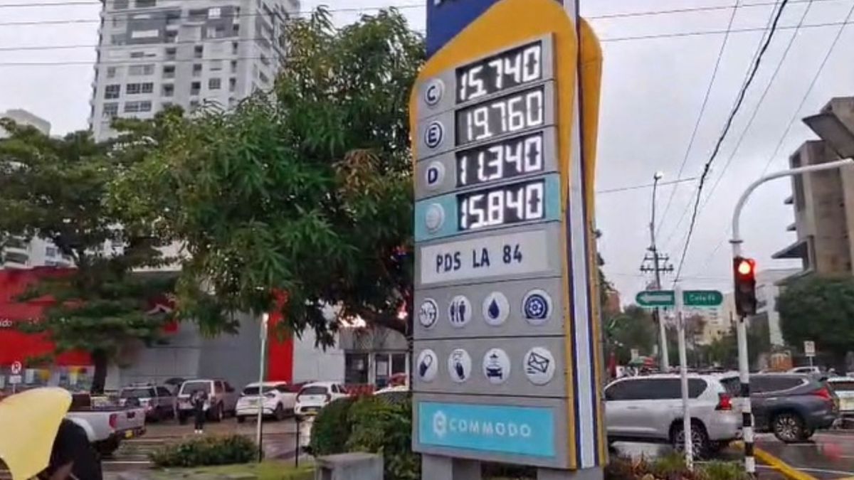 Gasolina en Barranquilla