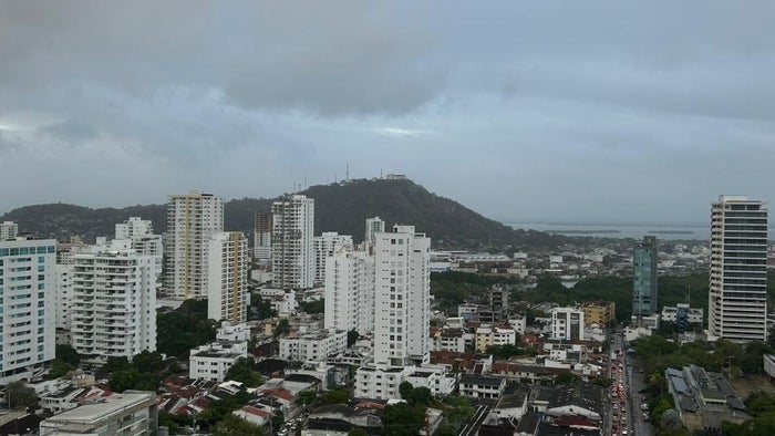 Lluvias en Cartagena - Imagen de Referencia