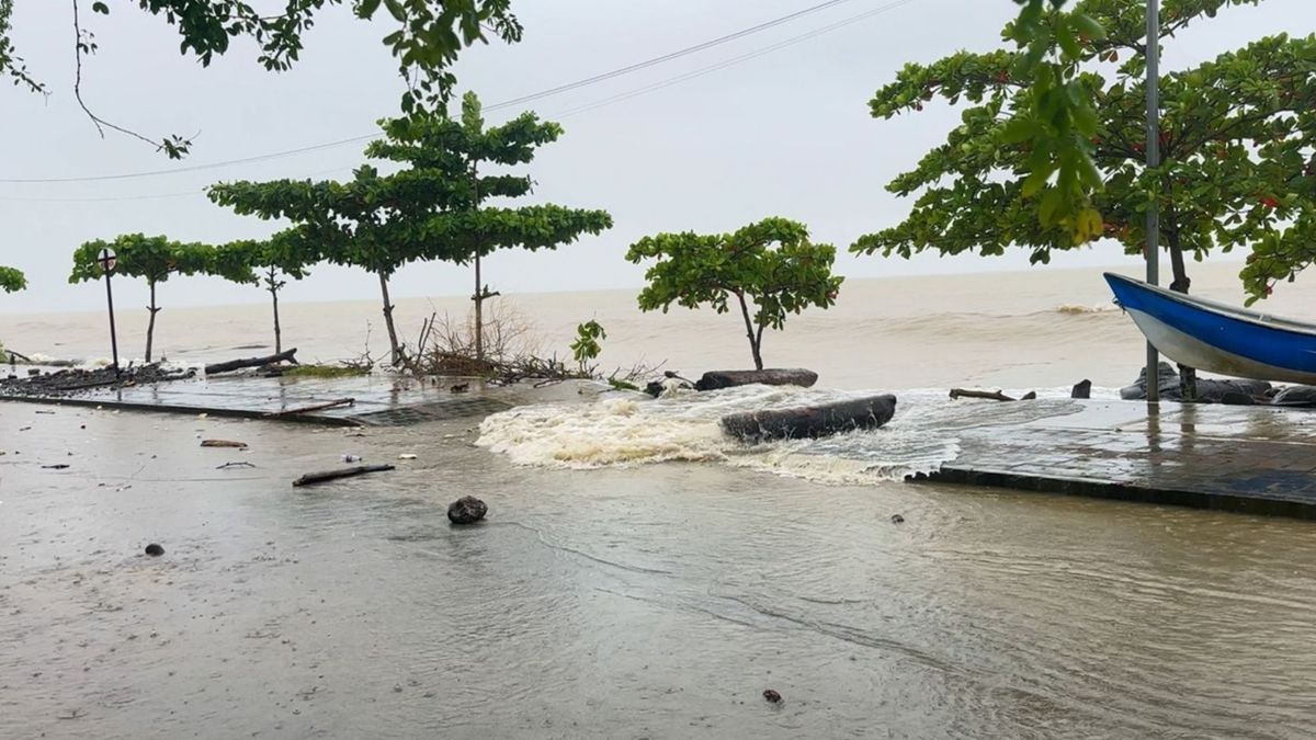 Frente frío provoca emergencia en el Golfo de Urabá
