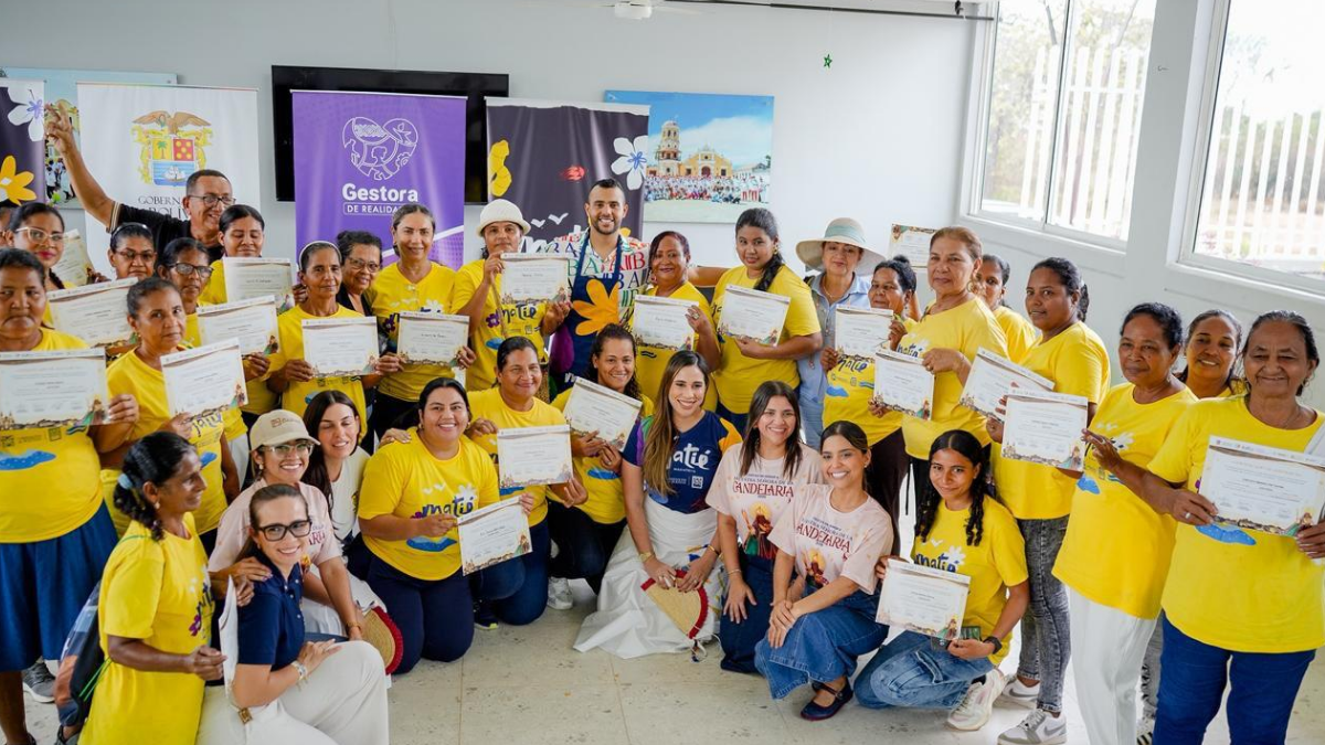 Capacitación de 35 mujeres en cocina en Magangué, Bolívar