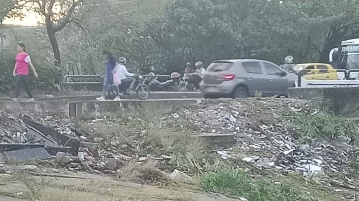 Lugar donde fue hallado el cuerpo.