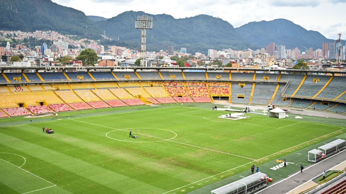 Vista panorámica del estadio Nemesio Camacho El Campín
