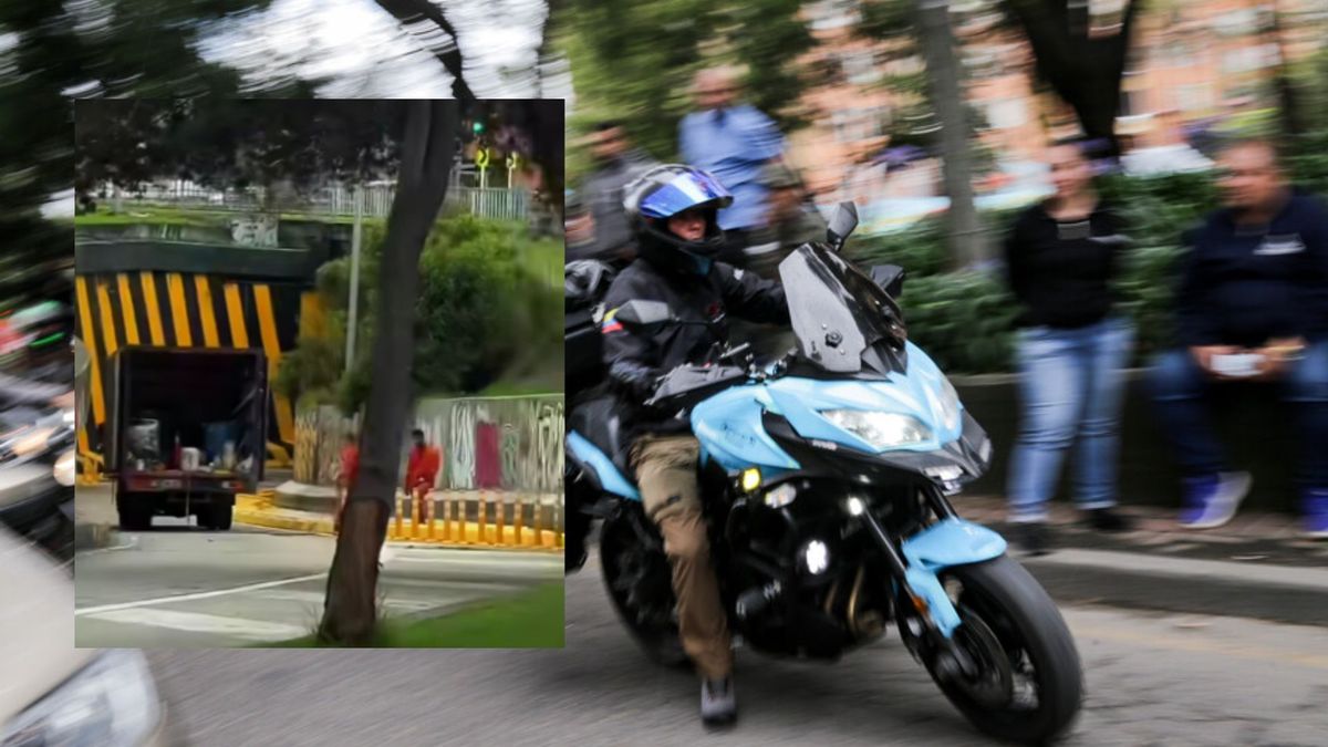 Movilidad llena de taches Bogotá motos pilas o se pegan el porrazo