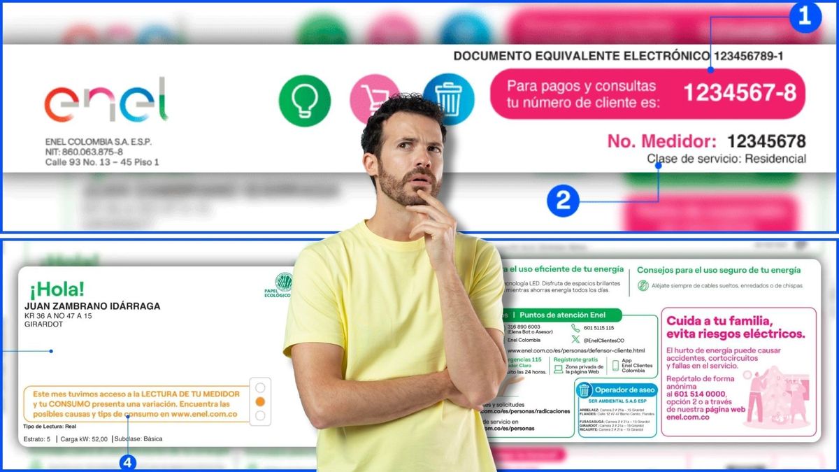 Así es la nueva factura de energía de Enel 2026 y lo que debe revisar cada mes.