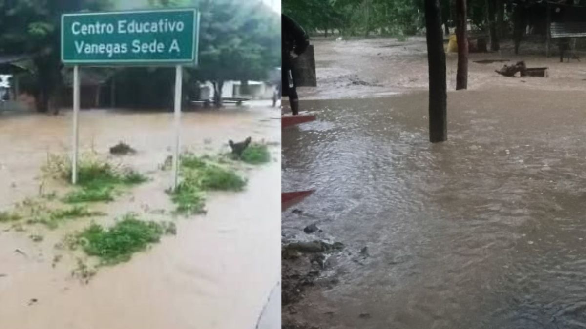 Afectaciones por lluvias en Lebrija, Santander