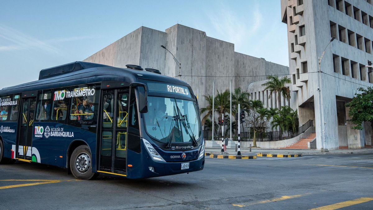 Transmetro en Barranquilla