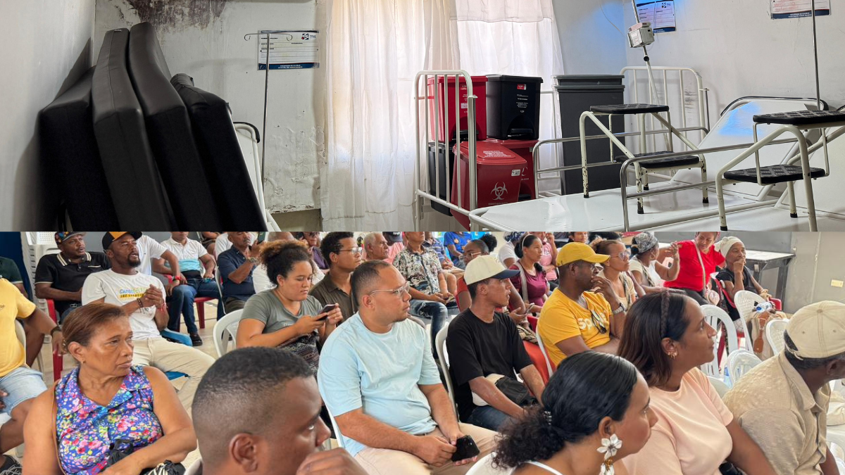 Puesto de salud en Pasacaballos