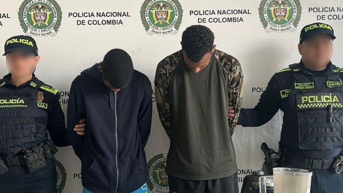 Expendedores de droga capturados con ayuda de drones en Cartagena