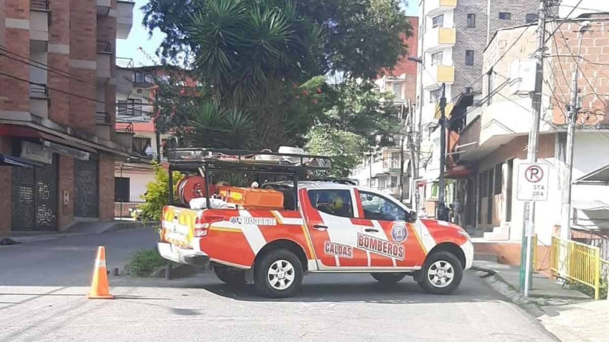 Carro de bomberos de Caldas, Antioquia (Imagen de referencia)