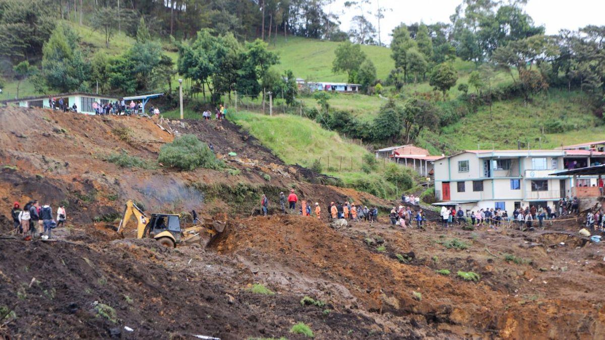 Avalancha en Mallama, Nariño
