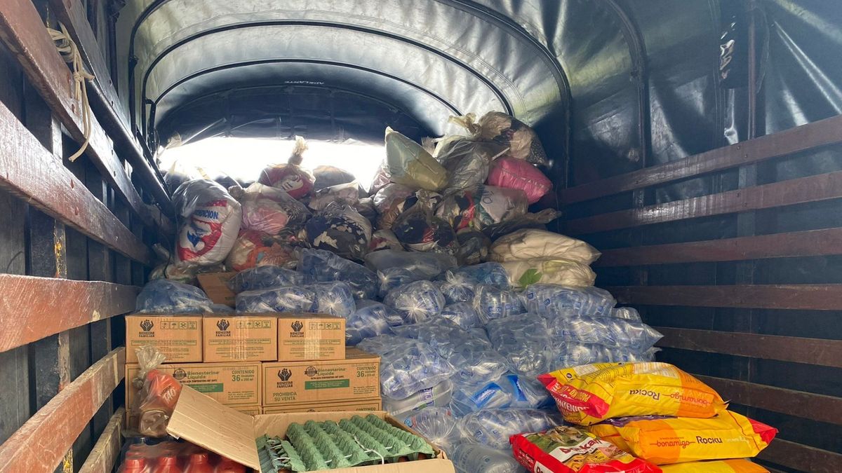 Camión con ayudas humanitarias (Imagen de referencia)