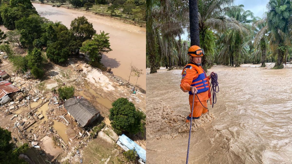 Afectaciones por lluvias en Lebrija, Santander