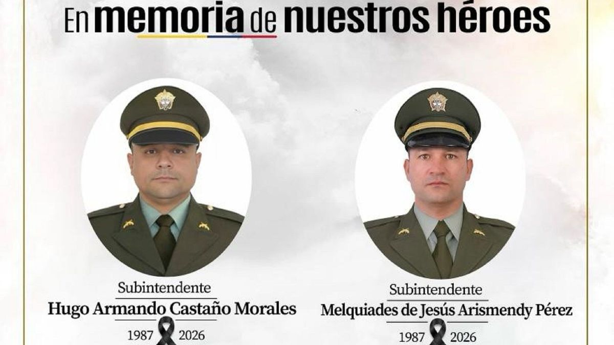 Policías asesinados en Anorí, Antioquia