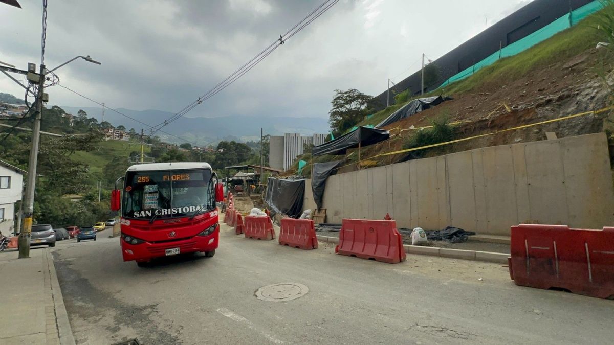 Zonas en riesgo de deslizamientos en Medellín