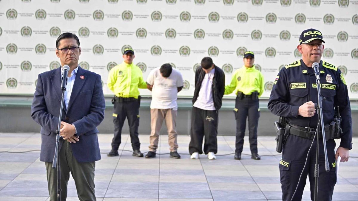 Autoridades en Bogotá entregan detalles de la captura de Los Pumas